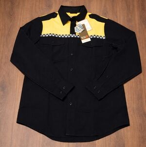 Black and Yellow Men's Jacket